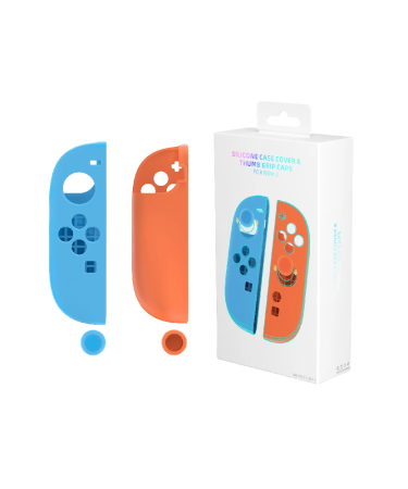 SILICONE CASE COVER & THUMB GRIP CAPS FOR NINTENDO SWITCH 2